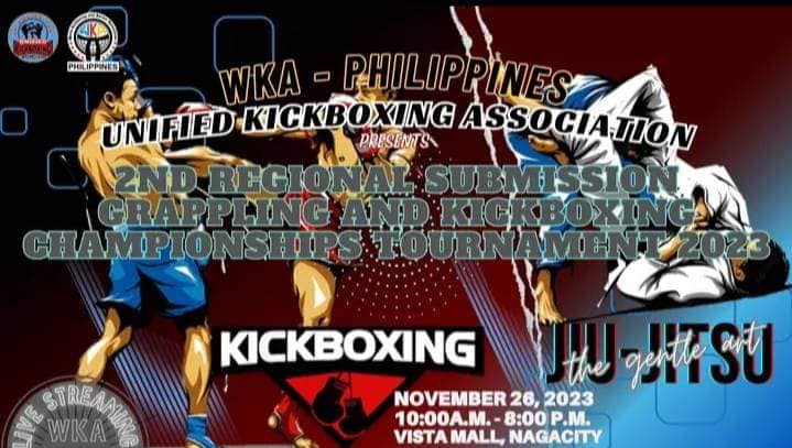 WKA PHILIPPINES REGIONAL SUBMISSION GRAPPLING & KICKBOXING CHAMPIONSHIPS (MAT SPORTS) Poster