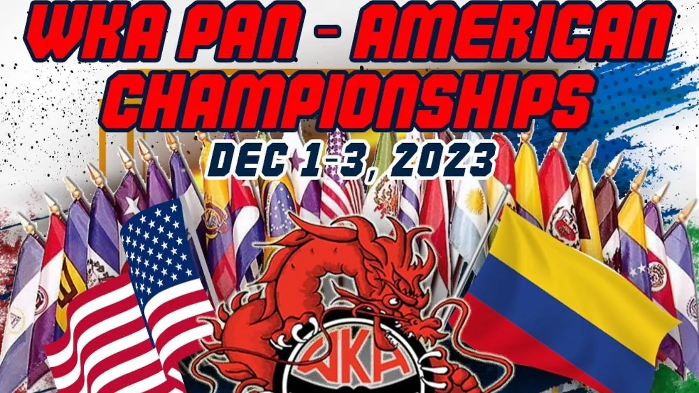 WKA Pan-American Championships 2023 Poster