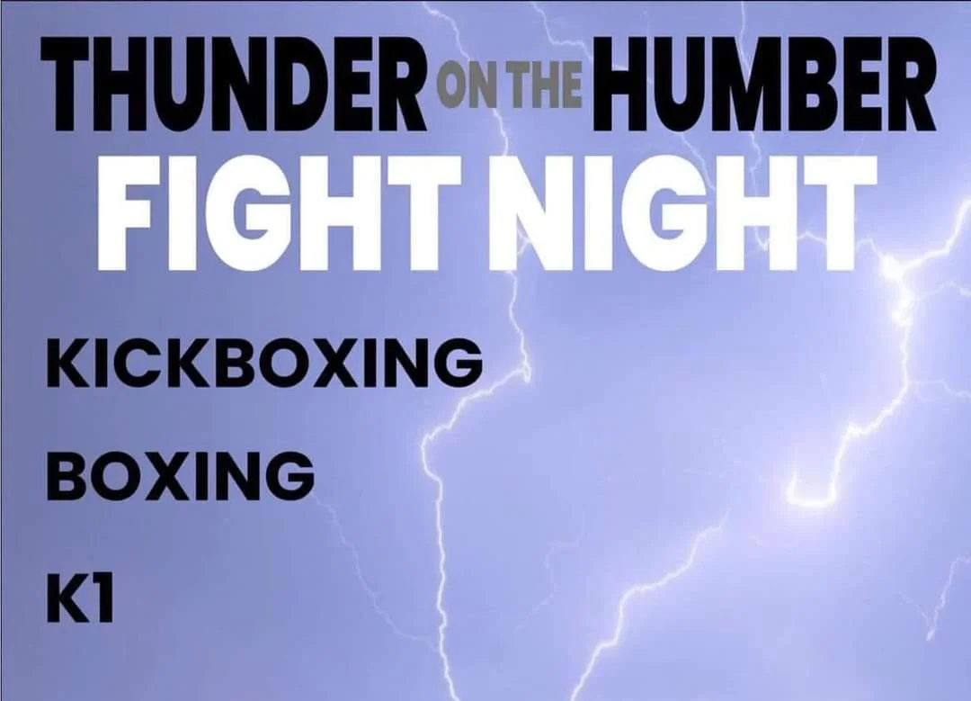 Thunder on the Humber Fight Night Poster 2023