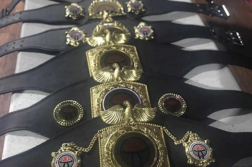 WKA Title Belts
